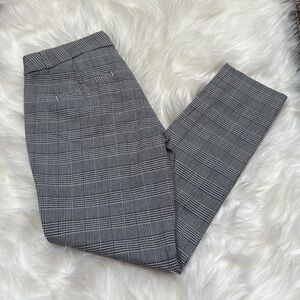 LIKE NEW Banana Republic Sloan Plaid Pants Women Size 00P